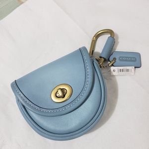 Coach Mini Saddle Bag Charm